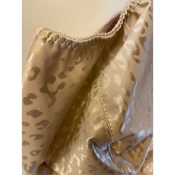 JMS Just My Size beige animal print bra no wire DD 46/105 3 hooks - Picture 4 of 5